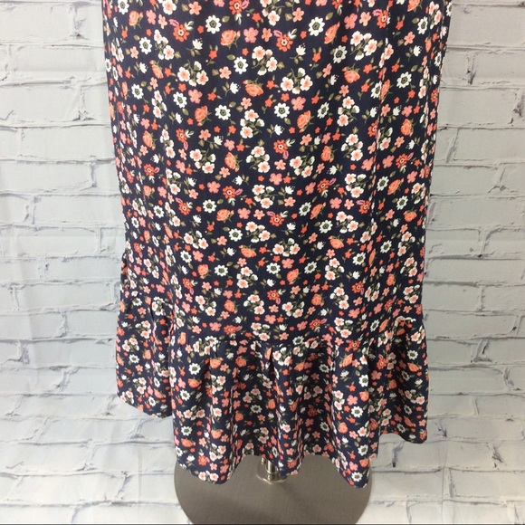 Jolie&Joy Floral Hi-Low Dress, Size XL - Picture 11 of 13